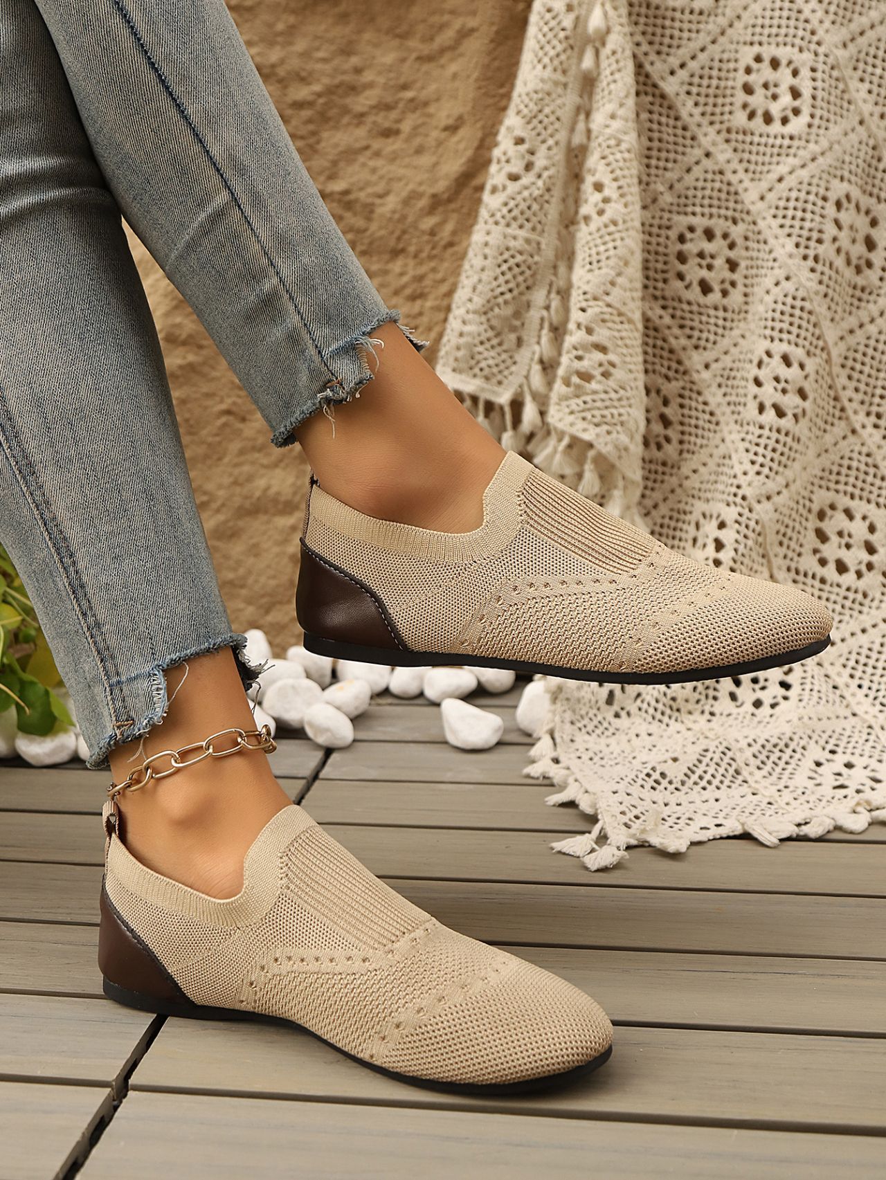 Fly knit Shoes Flat-Soled Breathable Casual 24 4330cce5 5048 4a4d a1bb 720d5e6ca5e5