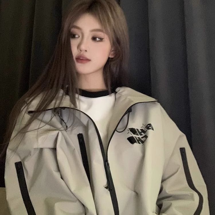 Men's And Women's Spring And Autumn Mechanical Style Fashion Brand Cold High-grade Jacket Top