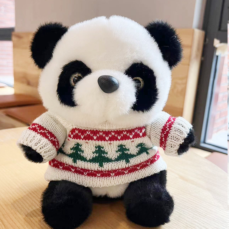 Christmas Tree Sweater Panda