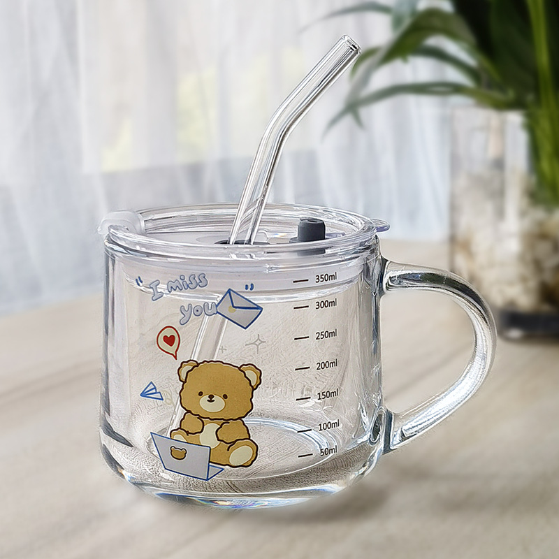 Stylish Minimalist And Uniquely Designed Glass Water Cup