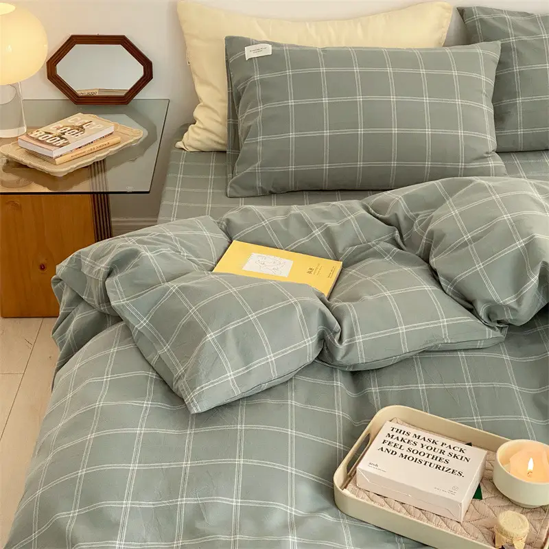Fashion Simple Cotton Washed Pillowcase