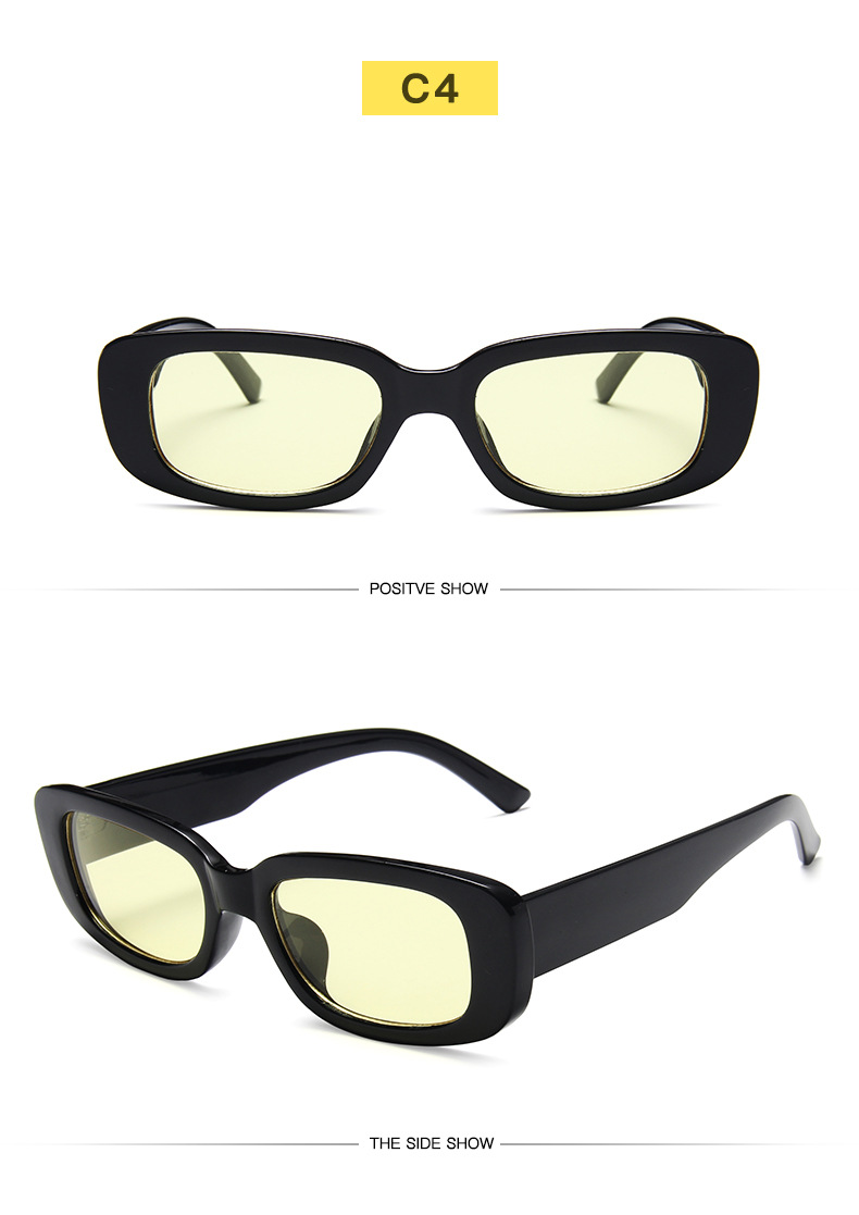 Title 14, Sunglasses Square Jelly Color Too Glasses