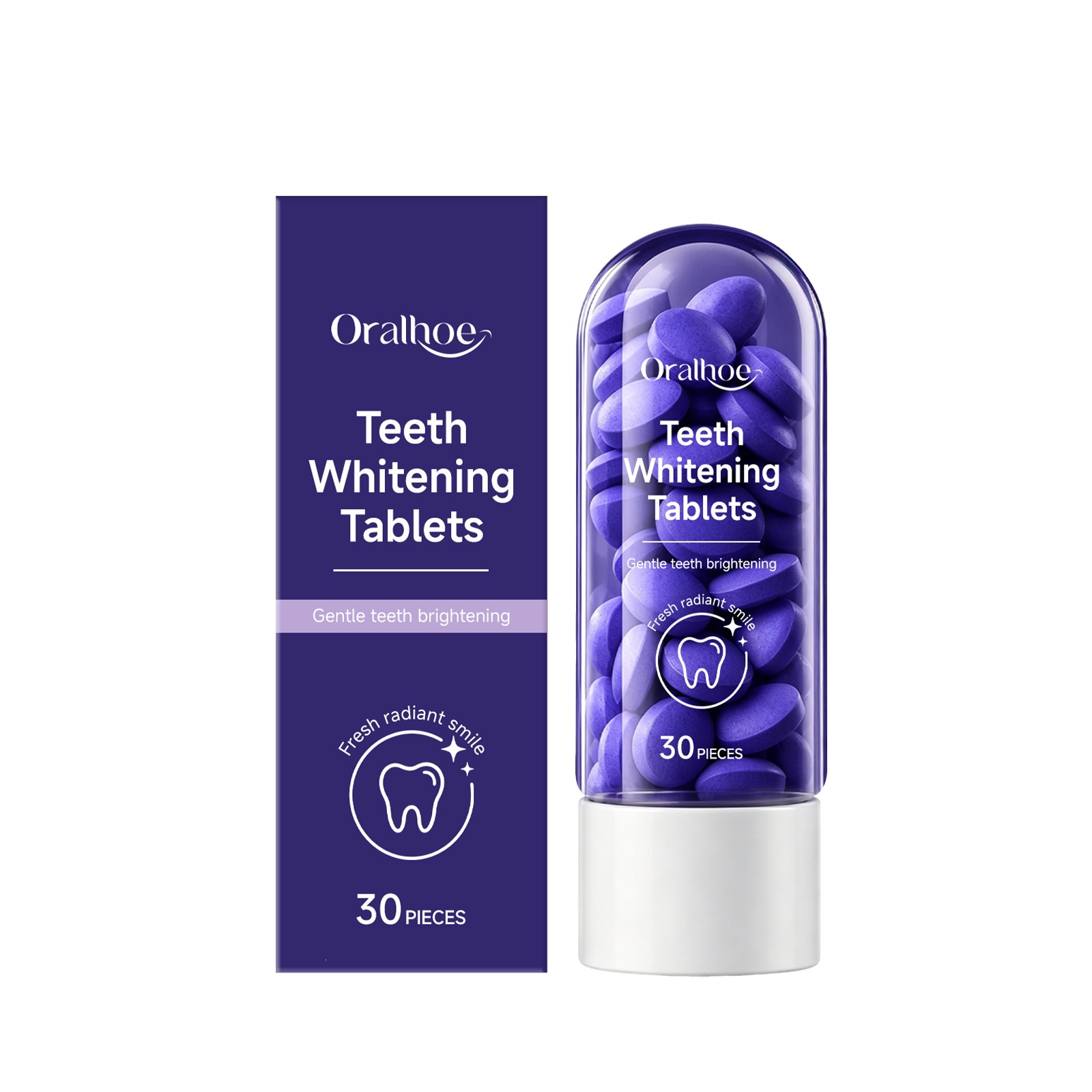 Purple Toothpaste Tablet