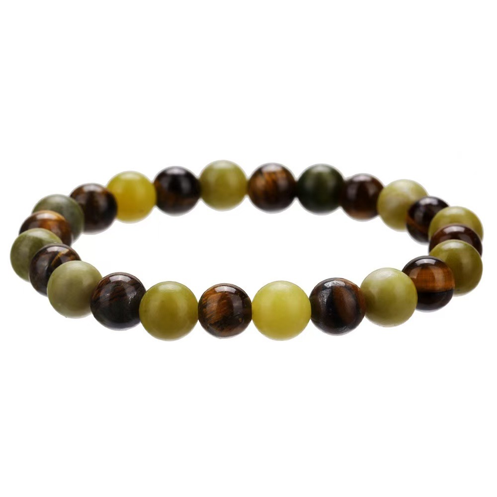 Lapis Lazuli Tiger Eye Bead Bracelet