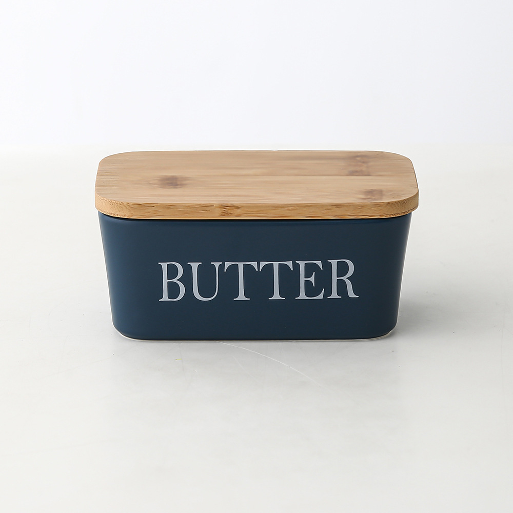 Blue Letters Flat Lid