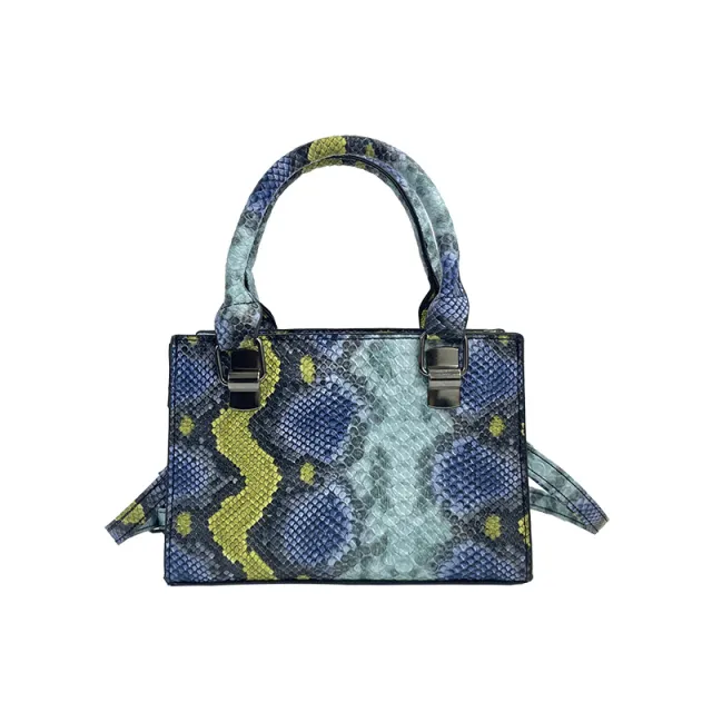 High end Fashion Pattern Small Bag Casual Blue - Shop at LoveMi