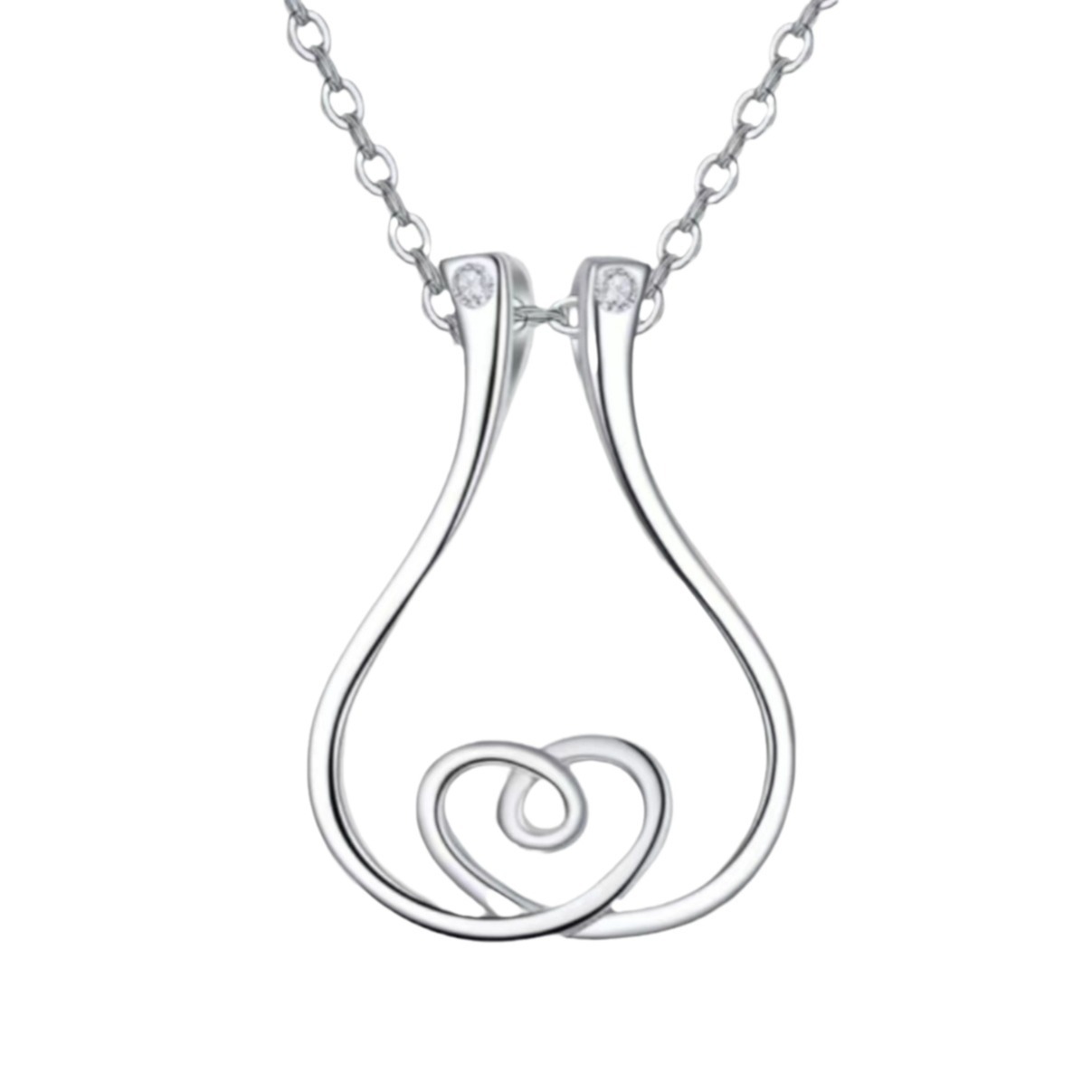 Stainless Steel Heart Necklace