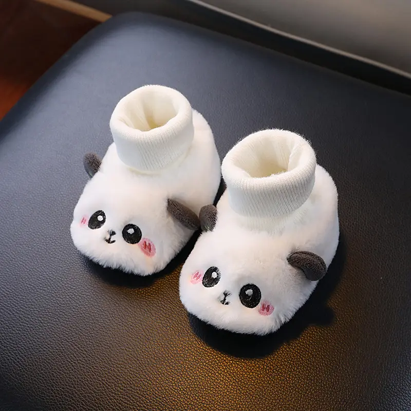 Baby Toddler Shoes Autumn And Winter Fleece-lined