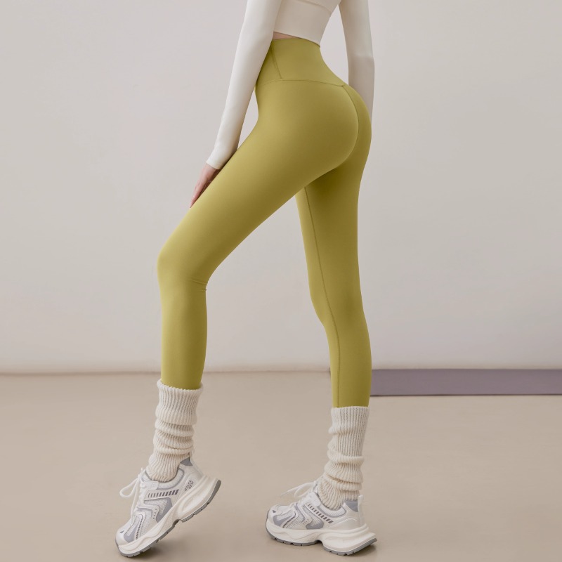 High-Waisted Seamless Workout Leggings, picture 4 of 8