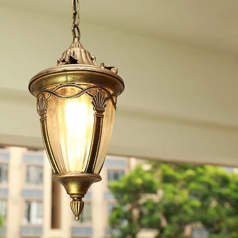 Outdoor Waterproof LED Chandelier Corridor Aisle Garden