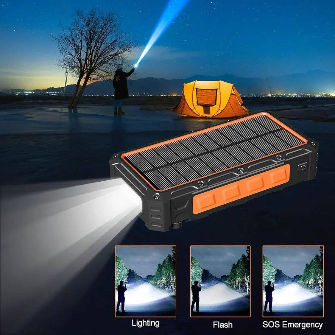Solar Hand Power Generation Portable Wireless Charging