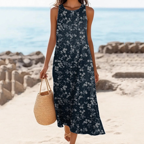 Polyester Short sleeve One piece Dress For Women 5Style - Shop at LoveMi