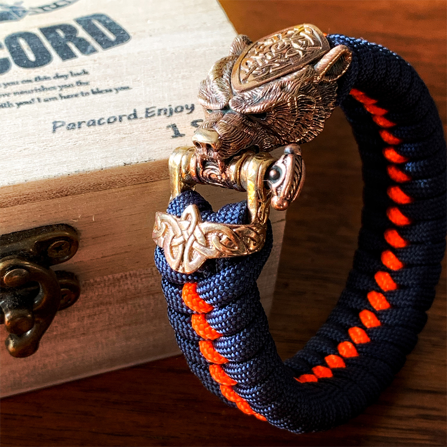 Title 3, Nueva Pulsera Trenzada Paracord Estilo Damasco