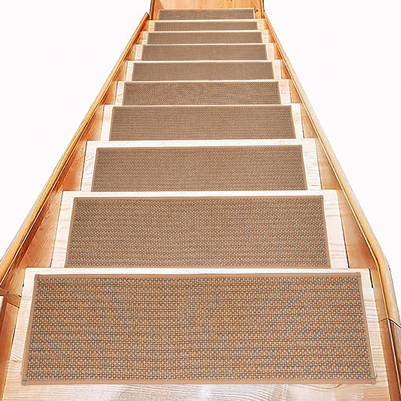 Nordic Staircase Linen Floor Mat