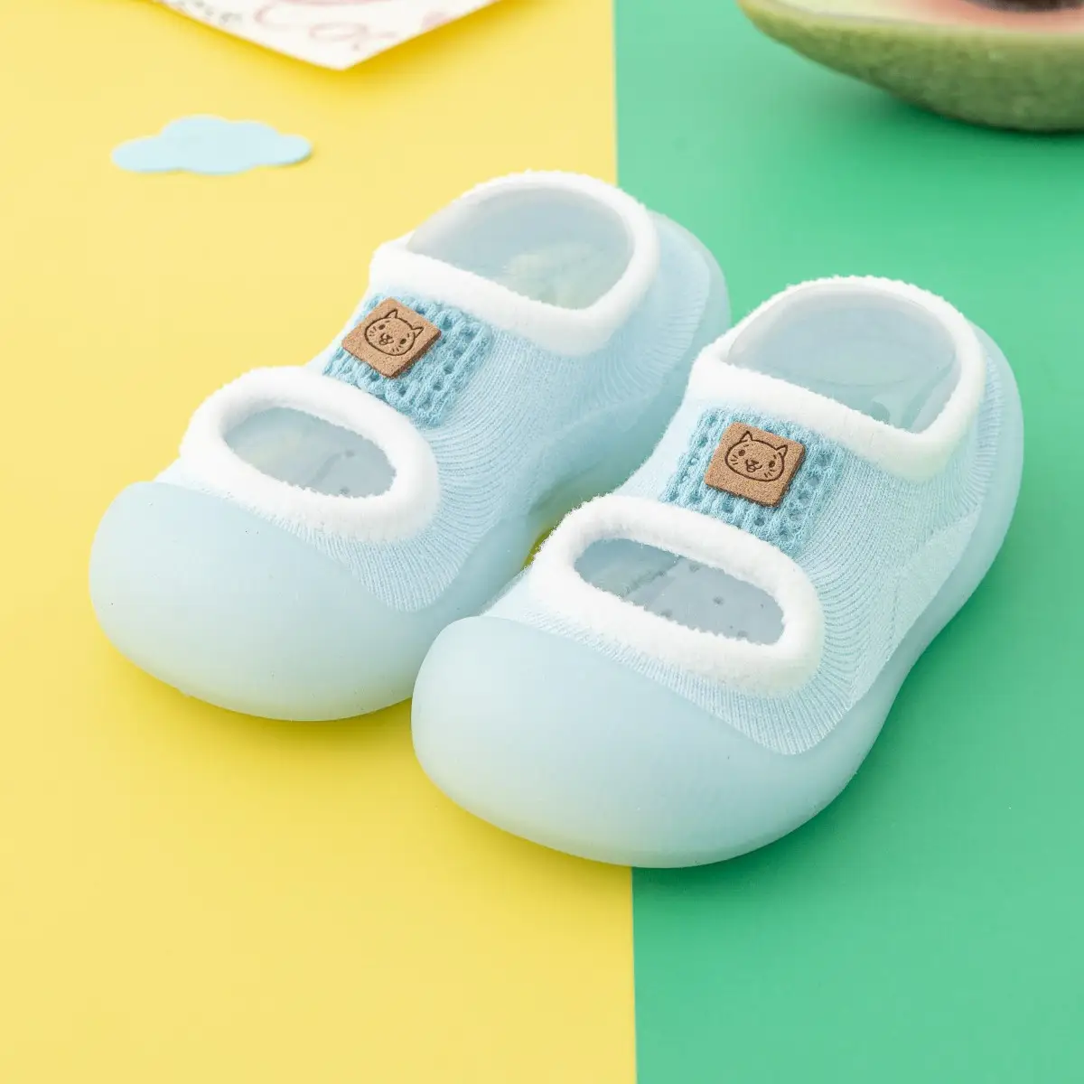 Summer Breathable Children's Non-slip Soft Bottom Floor Shoes