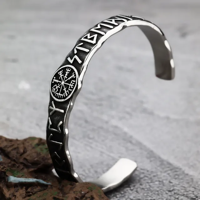 Fashion Personality Lucky Charm New Men's Bracelet 6407 Steel Color - Shop at LoveMi