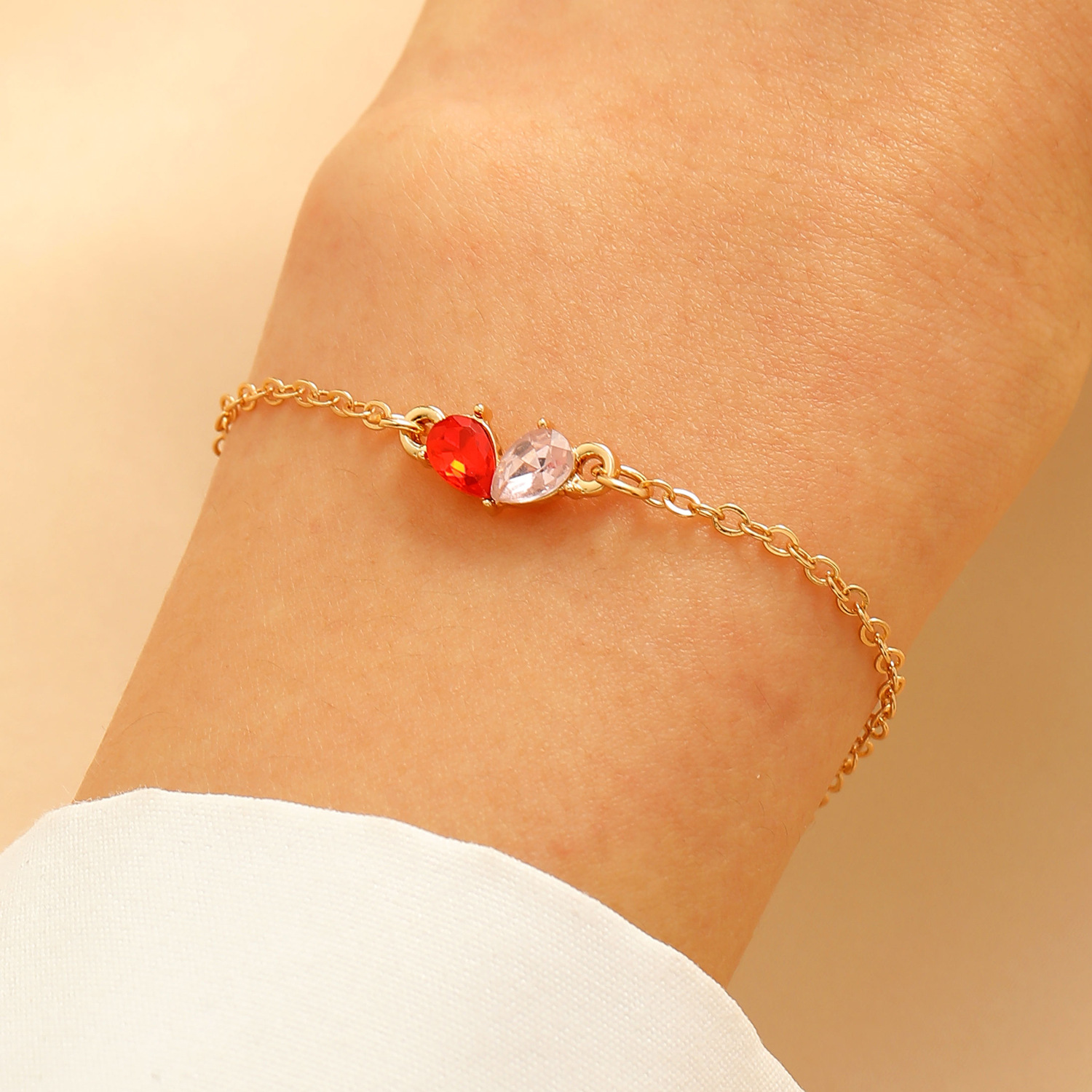 02 Golden Red Heart 3204