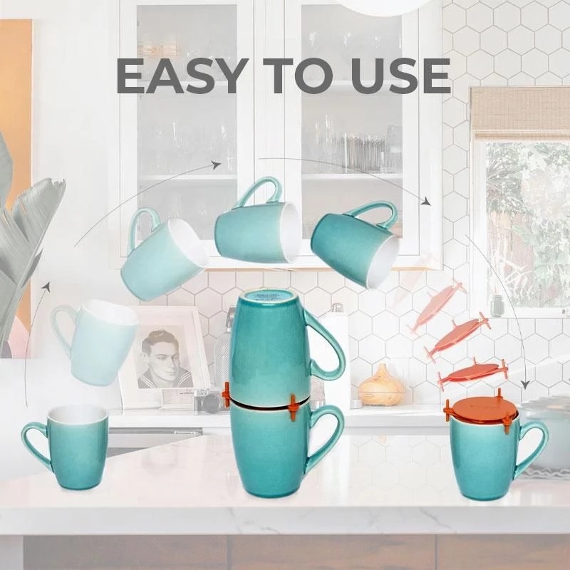 Kitchen Gadget Adjustable Cup Holder Coaster Drinkware Coffee Mug