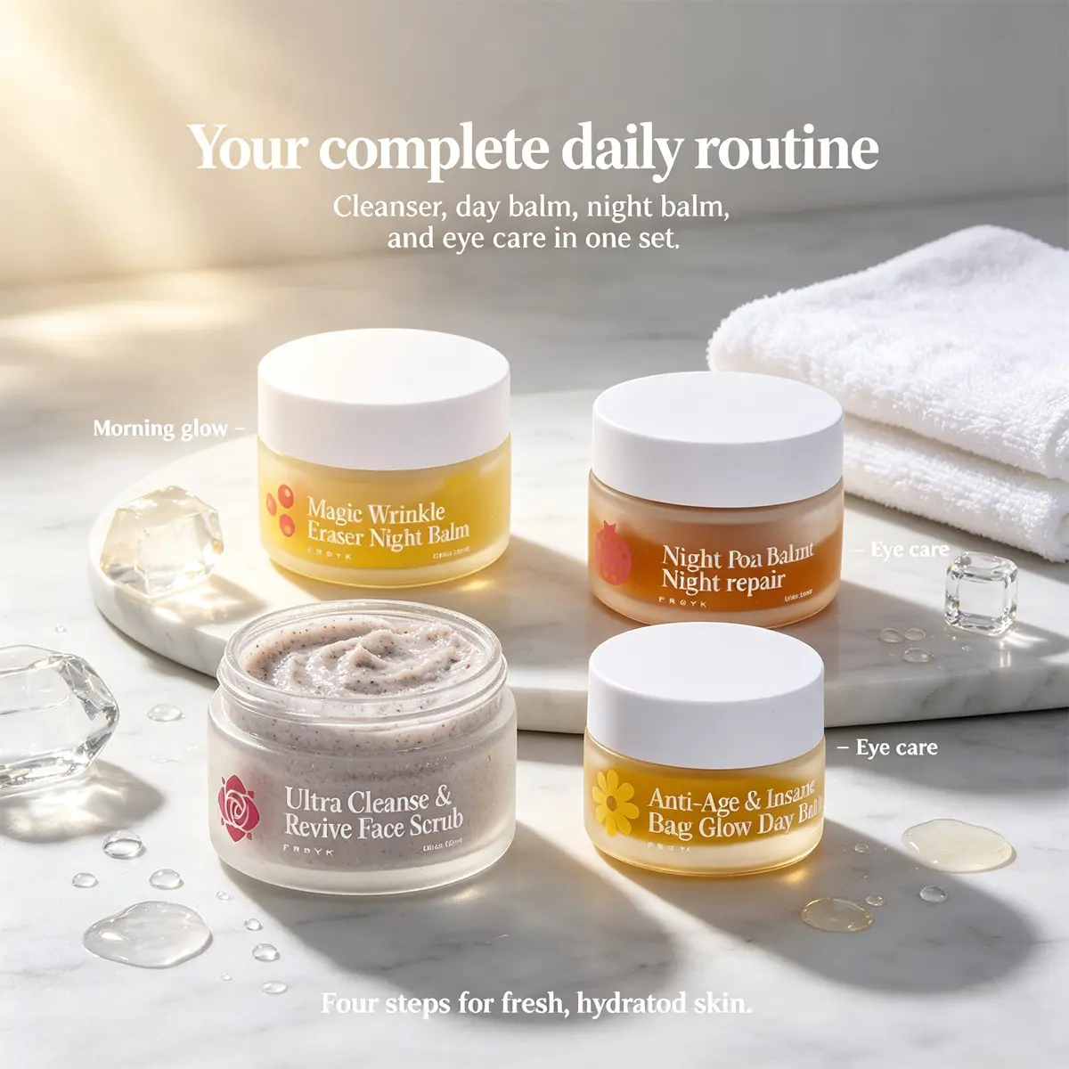 Moisturizing Nourishing And Hydrating Day Night Set