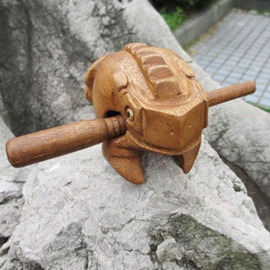 Wooden Frog Guiro