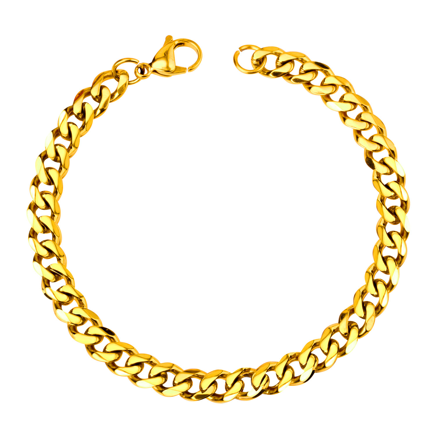 Fashion Hip Hop Stainless Steel Cuban Link Chain Men’s Necklace Bling Jewelry - Picture 9 of 10