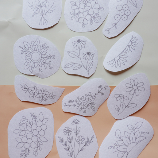 Clothes Embroidery Stickers DIY Handmade — image 1