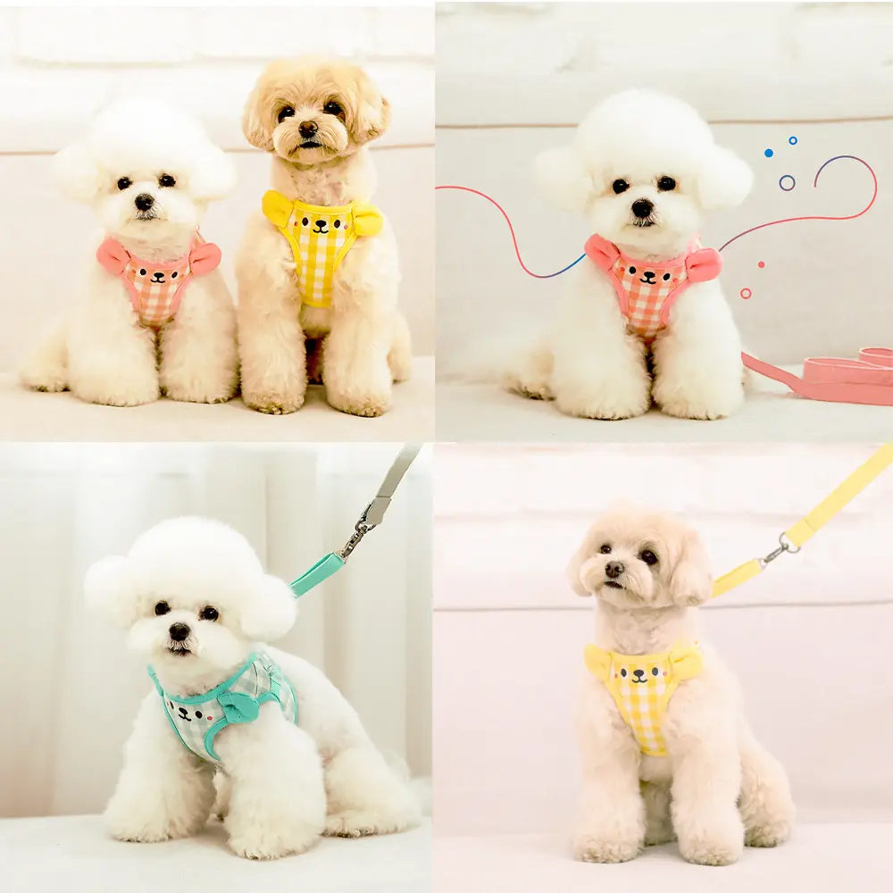 Vest-style Dog Leash Walking Chain Harness