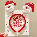 Moustache Santa Claus