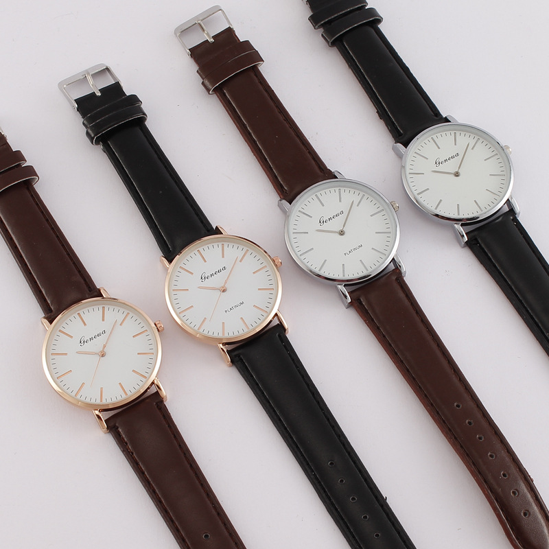 Ultra-thin Minimalist Leather Belt For Men