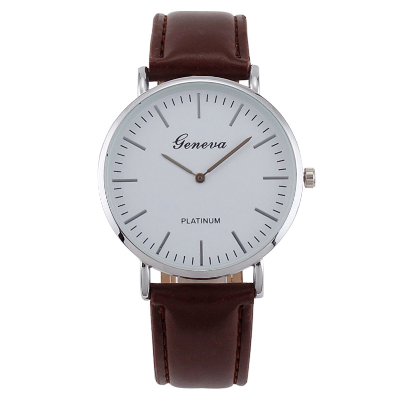 Ultra-thin Minimalist Leather Belt For Men