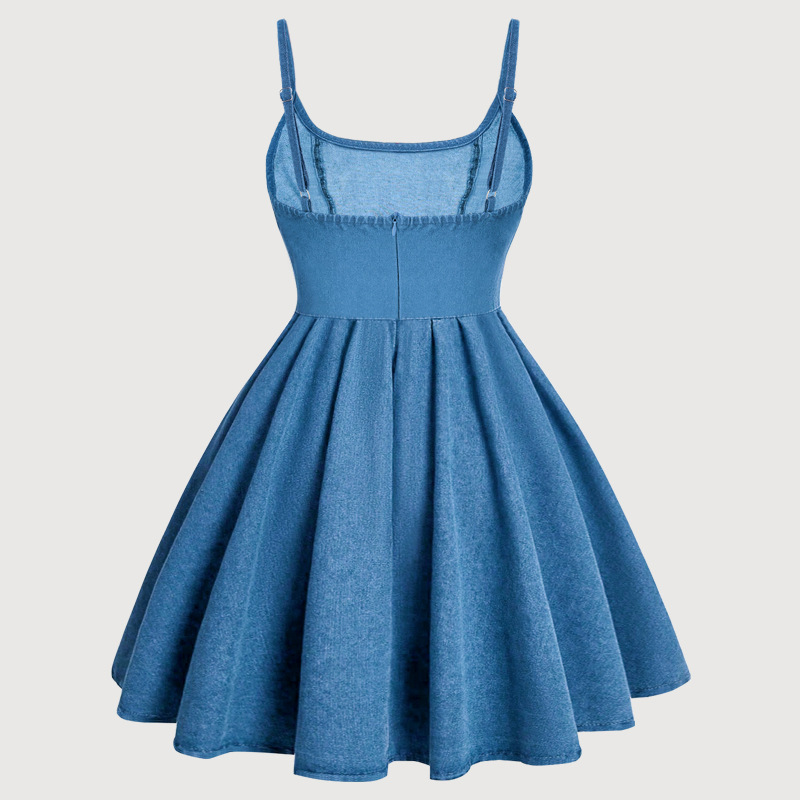 Womens Sweet Strap-style Fashionable Casual Dress 43bfb62e D78e 49bd 97be 970842c9db76
