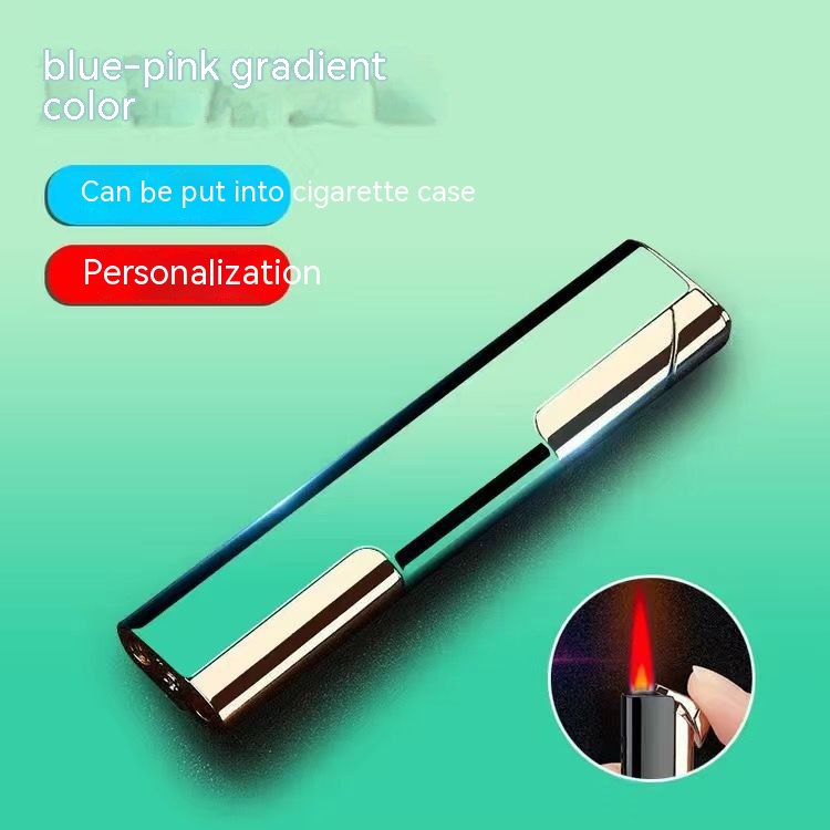 Lightweight Direct Punch Red Flame Lighter 3