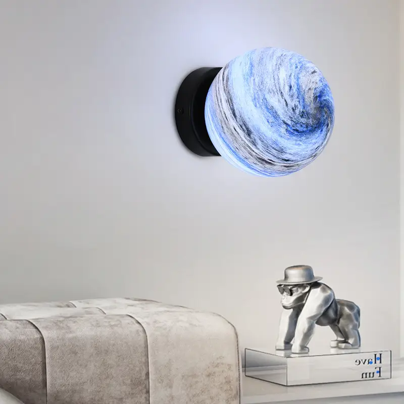 Planet Aisle Light Simple Bedroom Bedside Lamp