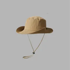 Outdoor Camping Cap Female Sun Protection - Khaki - View 1