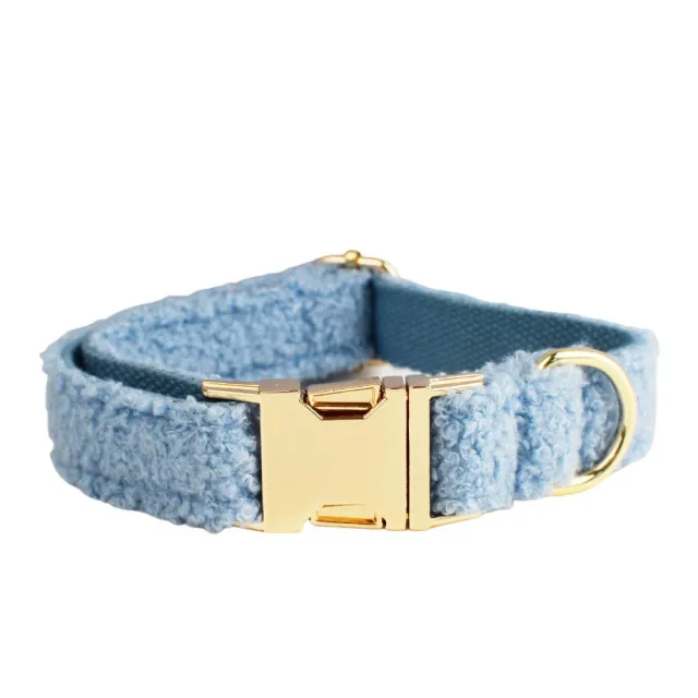 Blue Teddy Bear Dog Breast Collar Pet Collar Dog Collar - Shop at LoveMi