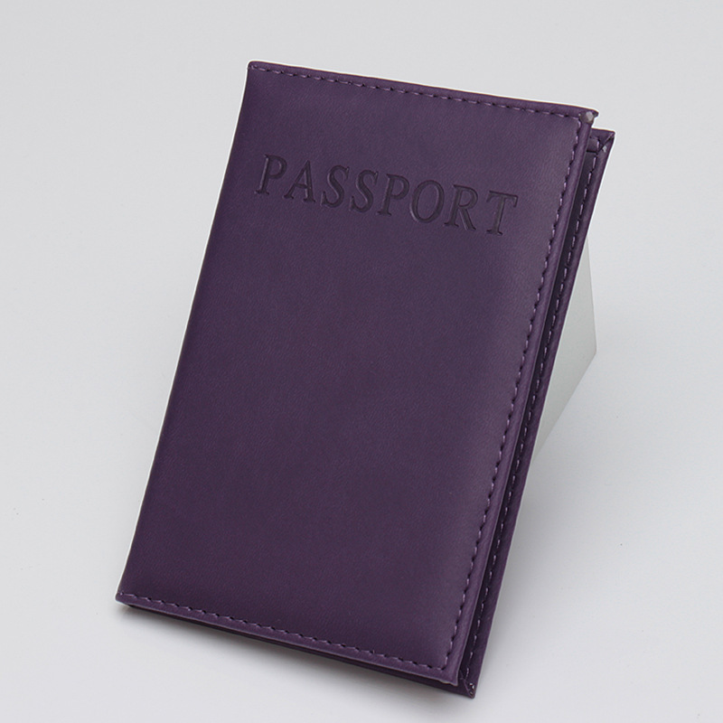 Leather Passport Holder Passport Case Card Holder