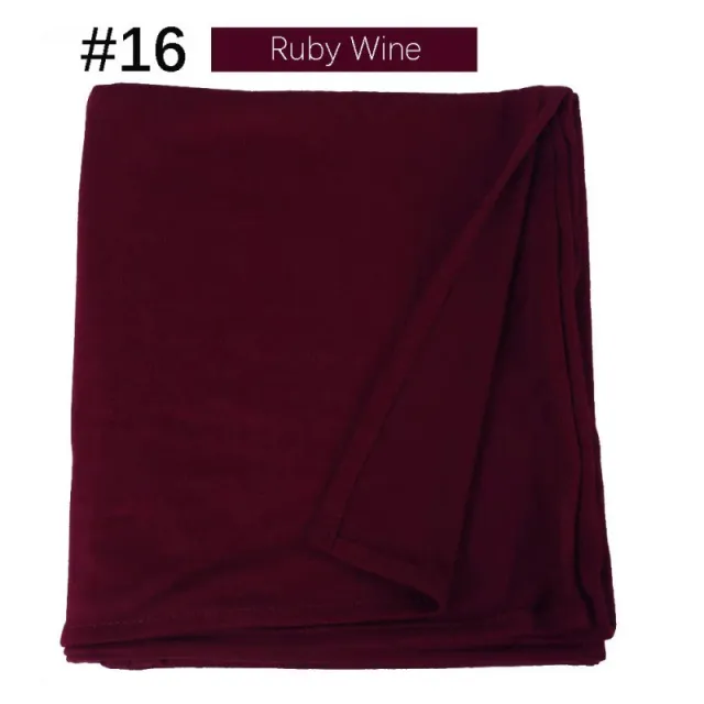 Mercerized Cotton Jersey Closed toe Cotton Scarf 16Color - Shop at LoveMi