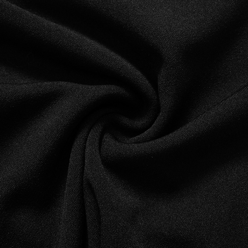 New Fashion Slim-fit Zipper Dress Solid Color