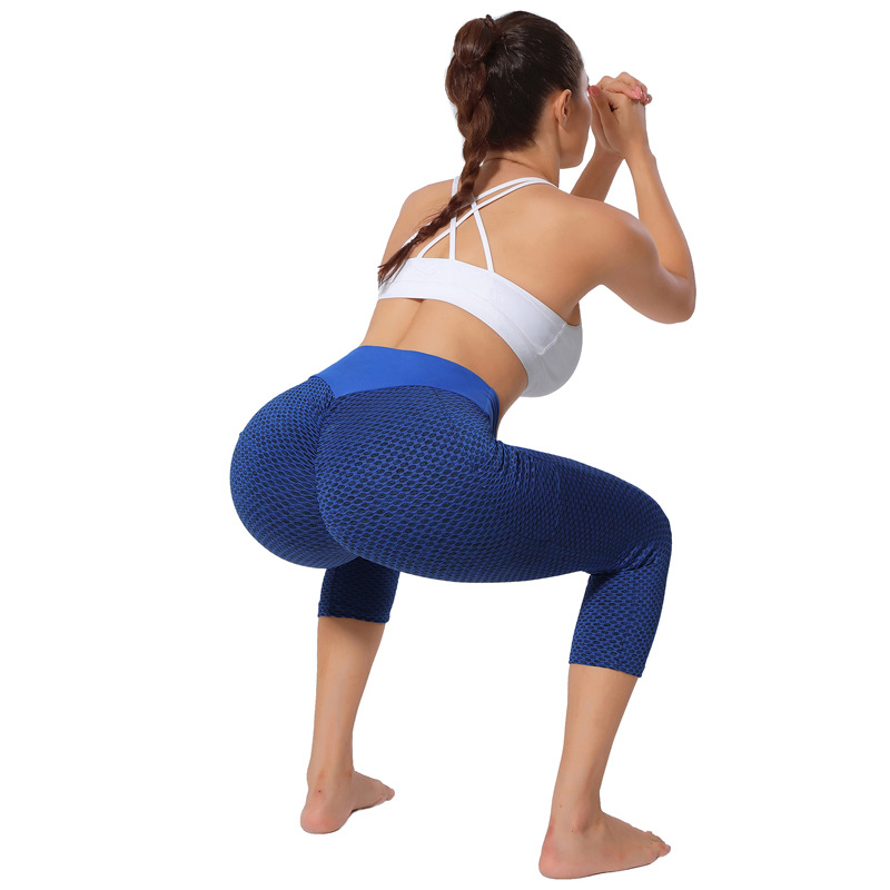 Title 3, Beautiful Peach Buttocks Skinny Cropped Yoga Pa...