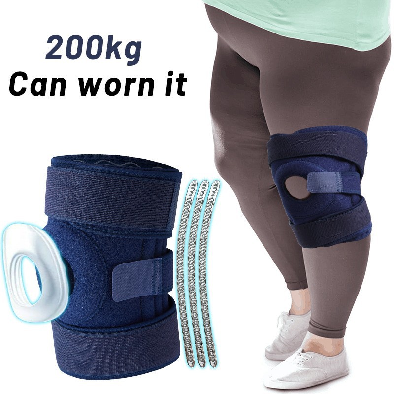 Spring-supported Hiking Knee Brace