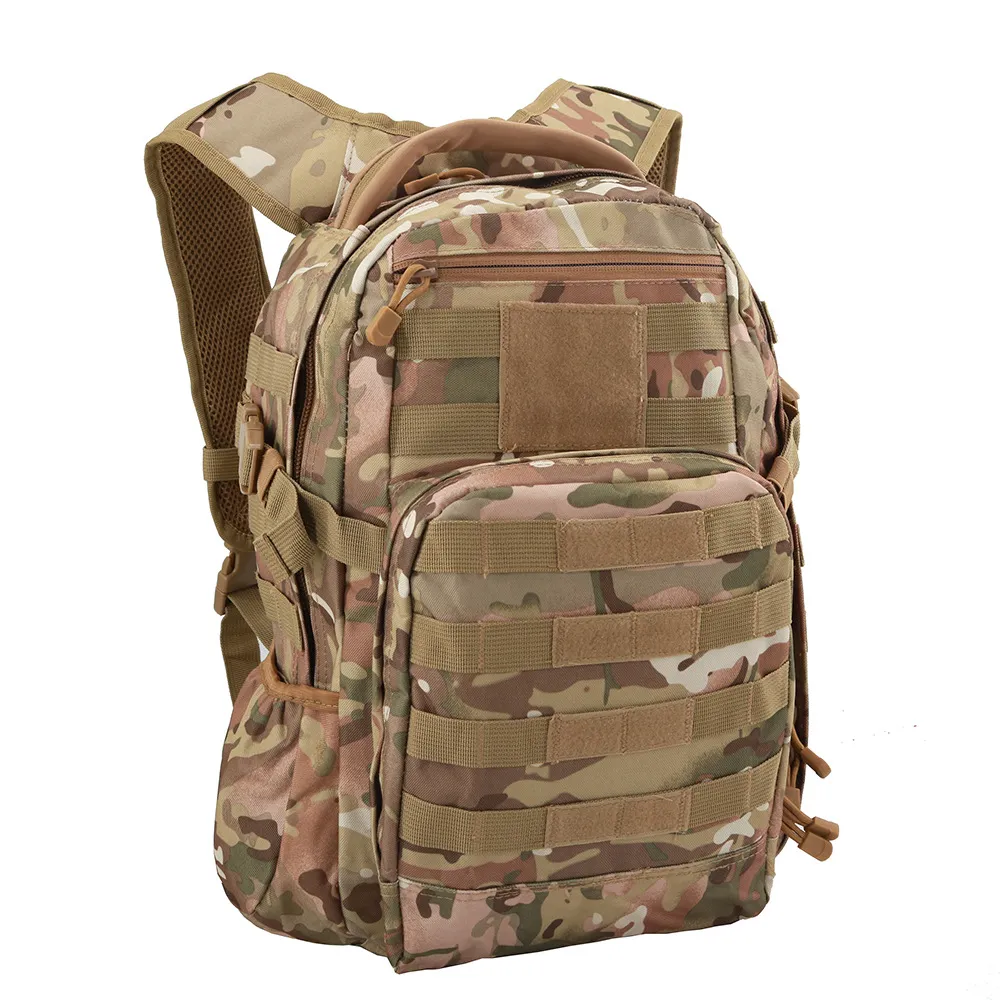 Outdoor Sport Climbing Military Fans Tactical Multi-functional Assault Backpack - Cp Camouflage