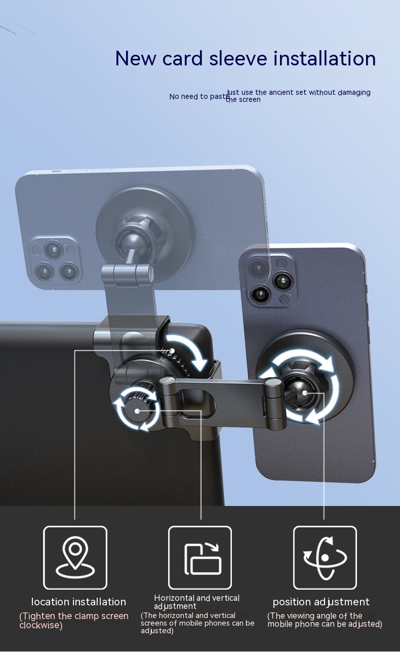 Vacuum Adsorption On-board Bracket Car Navigation - Image 13