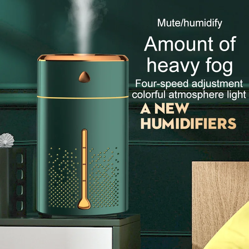 Large Capacity Creative Colorful Air Humidifier Portable