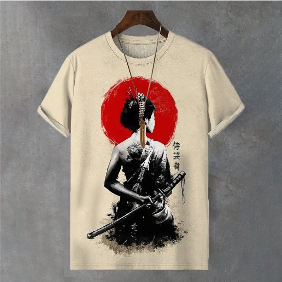 Men's 3D Printed T-Shirt Fashionable Short-Sleeve Top