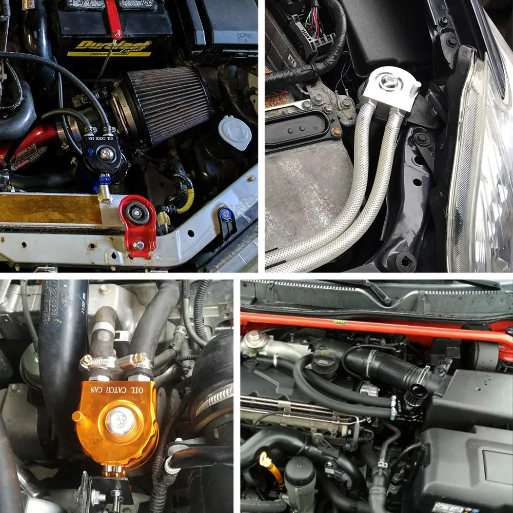 Car Modification Engine Oil Breathable Pot