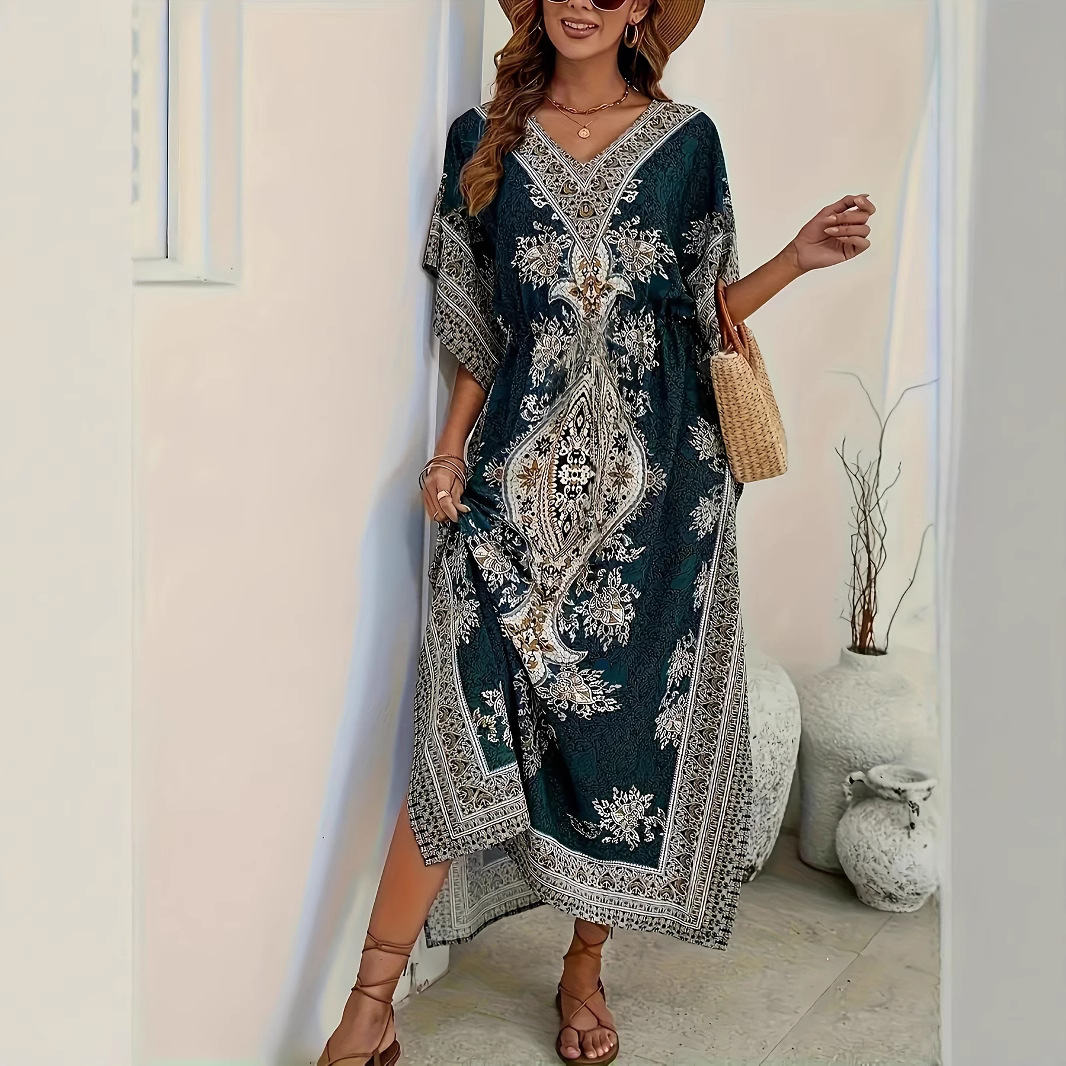 Exotic-style Loose-fitting Bikini Sun-protective Cover-up