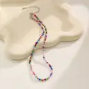 New Dopamine Candy-colored Rice-bead Necklace view 3