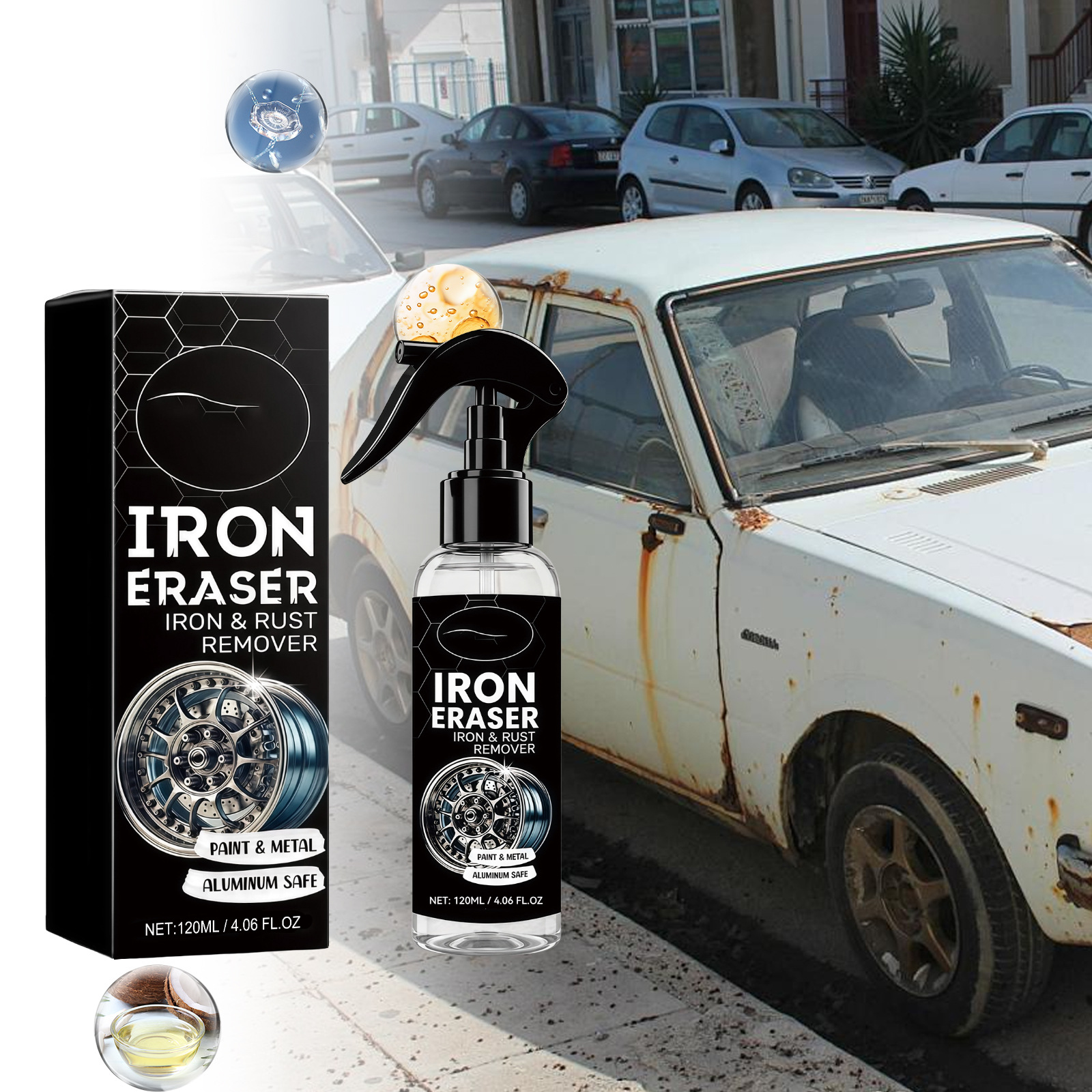 Car Rust Removing Cleanser
