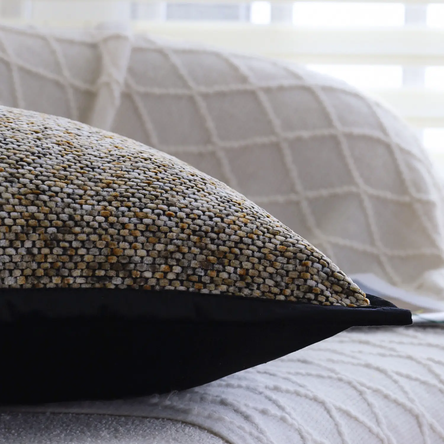 Pillow Sofa Cushion Bed Pillow Car Cushion Cover With Filling