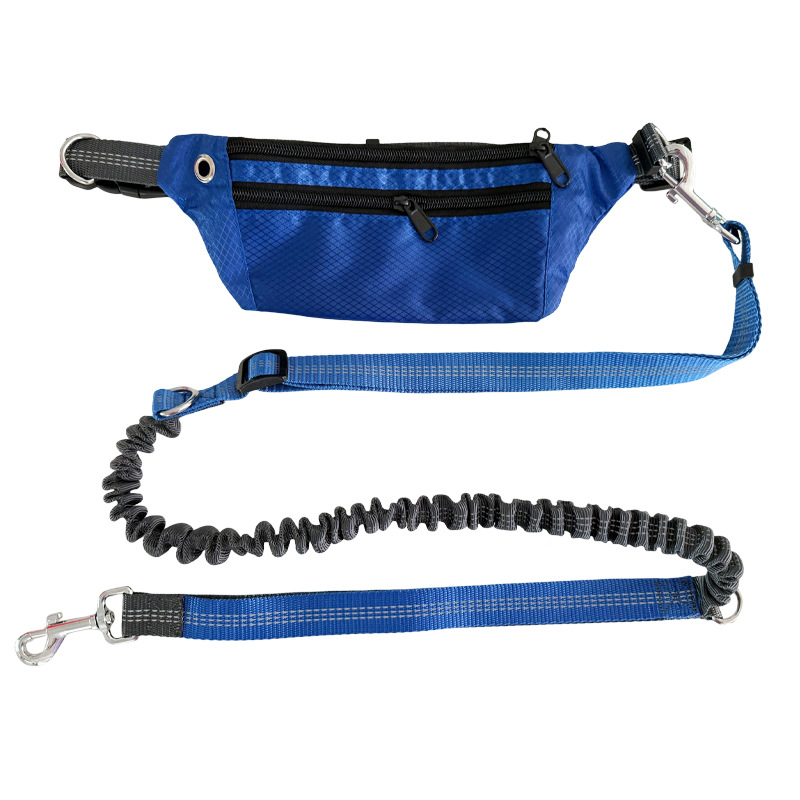 Pet Waist Bag With Exercise Leash - Pet Waist Bag With Exercise Leash Royal Blue 2.5x150 180cm GG4213